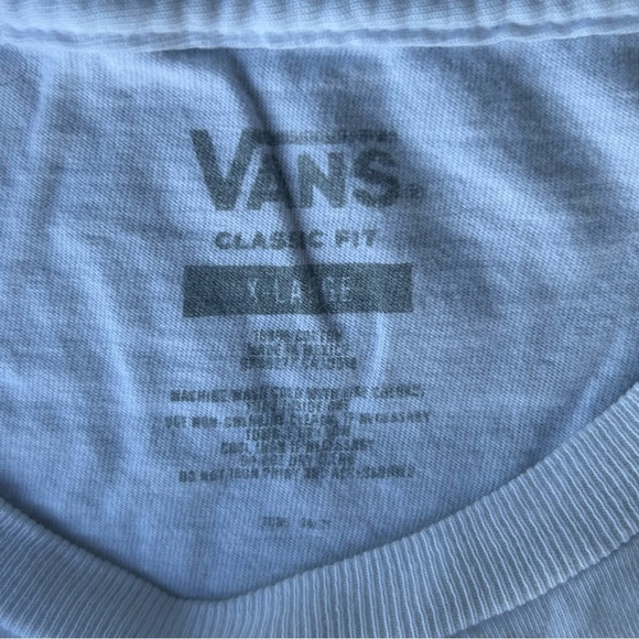 Vans Men's White Tee with Colorful Graphic - Picture 4 of 7